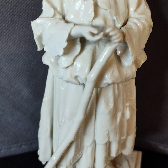 🚨RARE🚨RARE🚨18th-Century Volkstedt "Begger Woman" Blanc De Chine Biscuit MINT - Picture 6 of 13